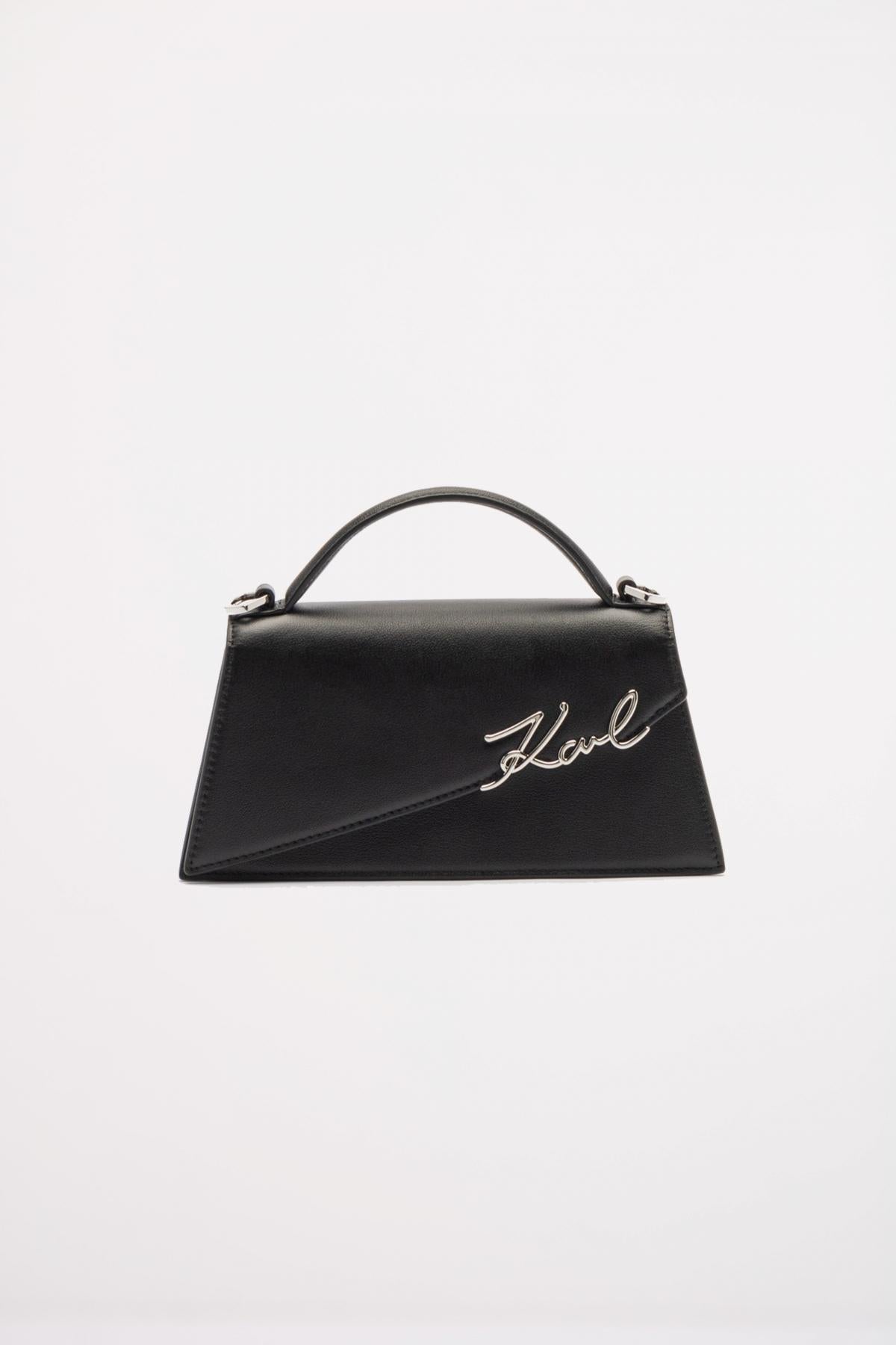 KARL LAGERFELD SIGNATURE SLIM CROSS en color BLKNKL  (1)