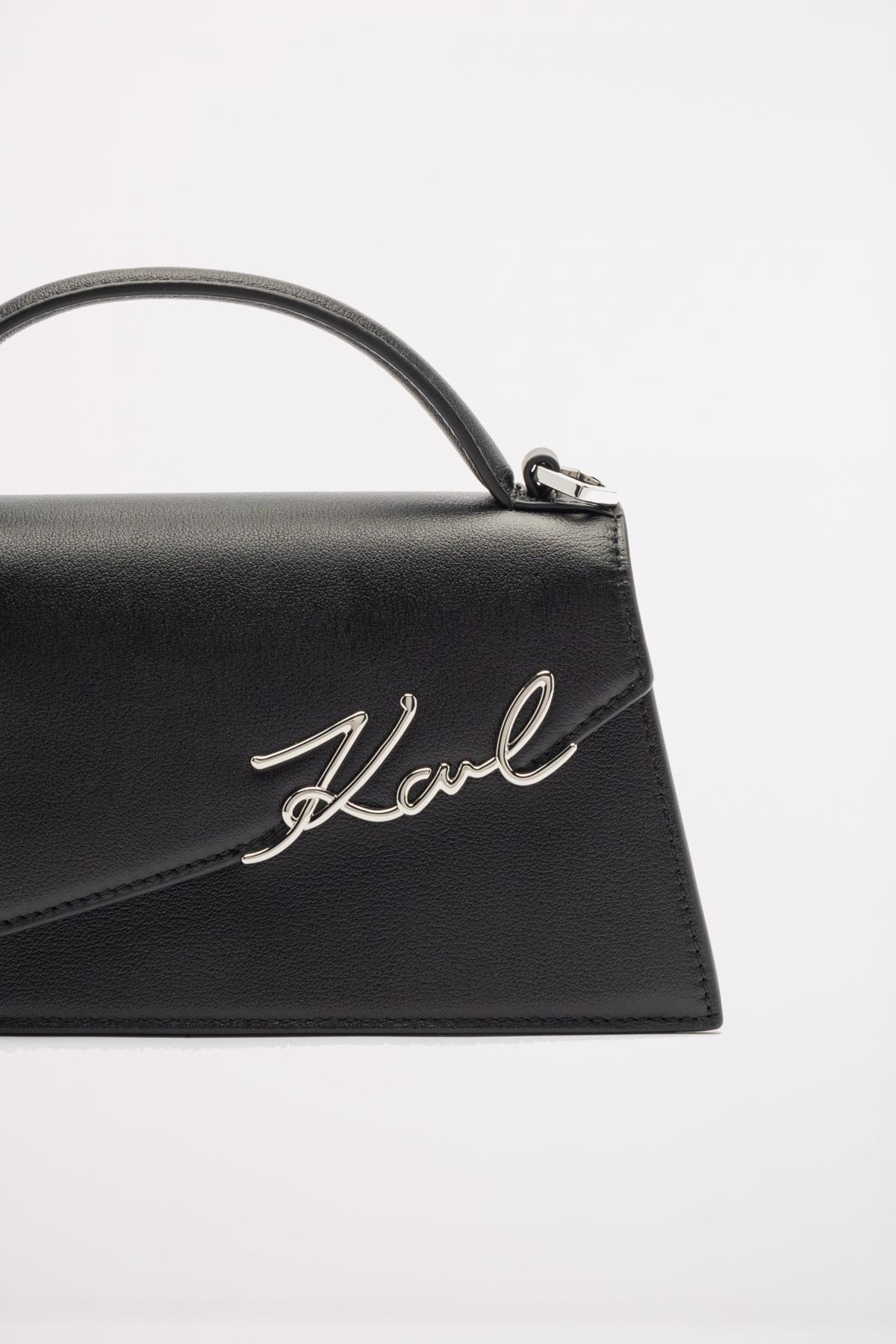 KARL LAGERFELD SIGNATURE SLIM CROSS en color BLKNKL  (3)