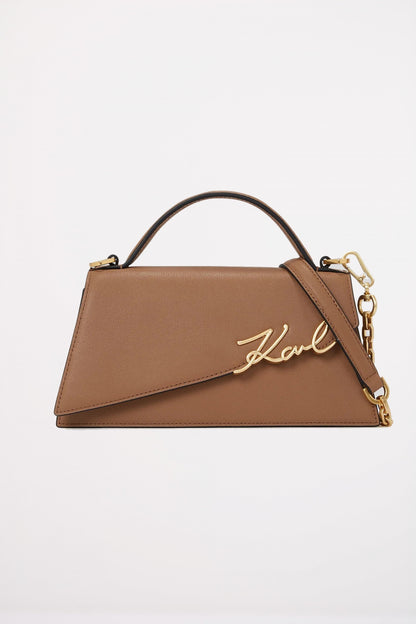 KARL LAGERFELD SIGNATURE SLIM CROSS en color TERRA  (1)