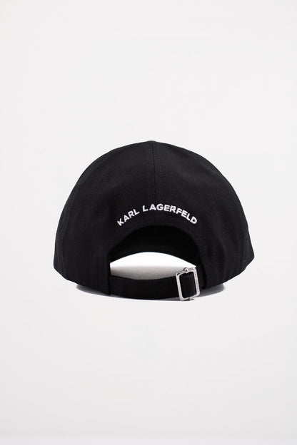 KARL LAGERFELD SIGNATURE CAP en color BLACK  (3)