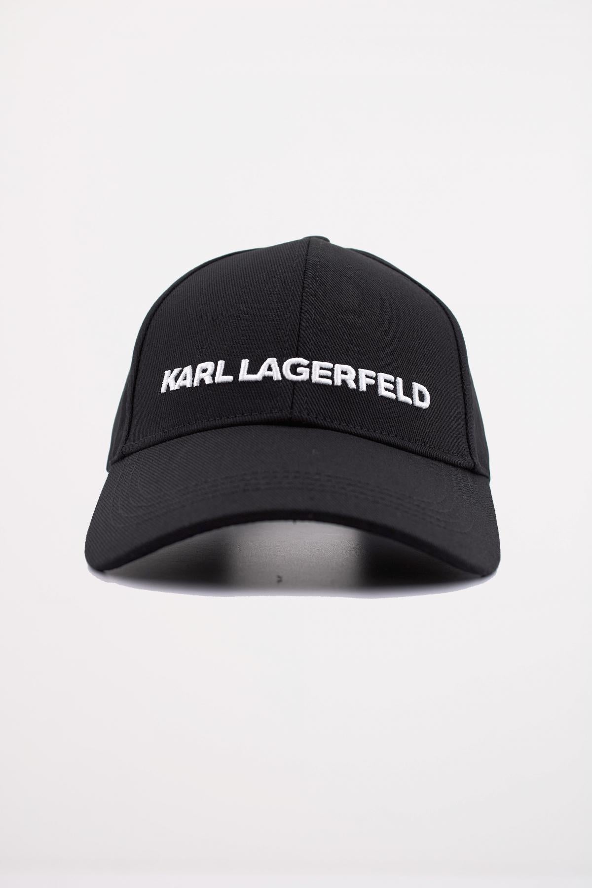 KARL LAGERFELD ESSENTIAL CAP en color BLACK  (1)