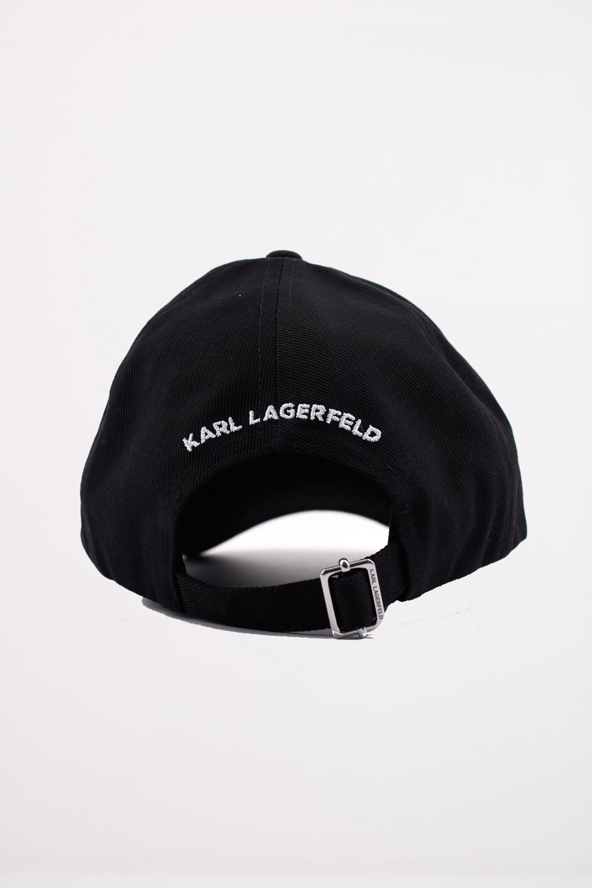 KARL LAGERFELD ESSENTIAL CAP en color BLACK  (3)