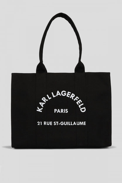 KARL LAGERFELD SRSG SQUARE LARGE TO en color BLACK  (1)