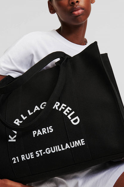 KARL LAGERFELD SRSG SQUARE LARGE TO en color BLACK  (5)