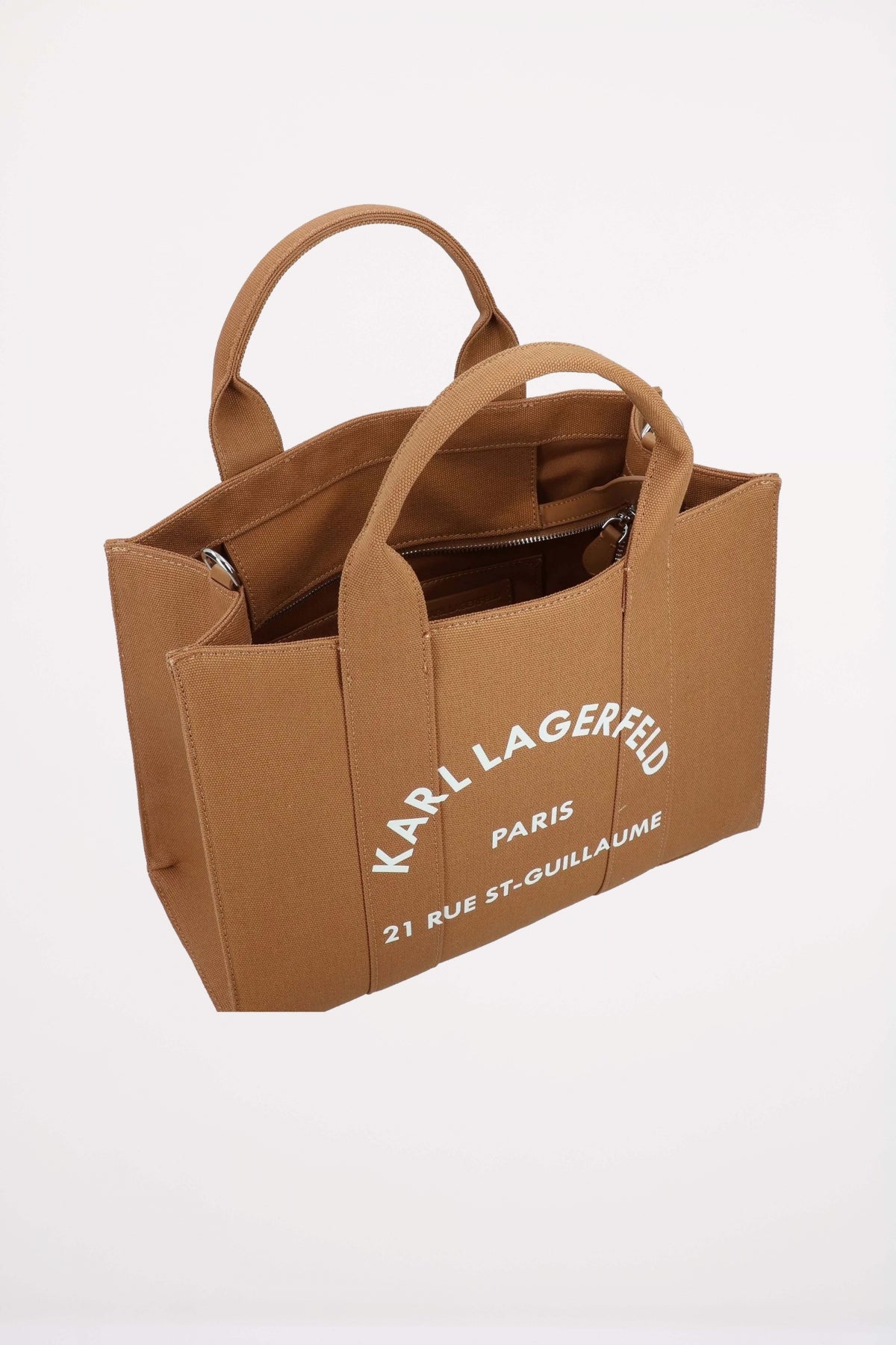 KARL LAGERFELD K RSG SQUARE MEDIUM  en color CARAMEL  (4)