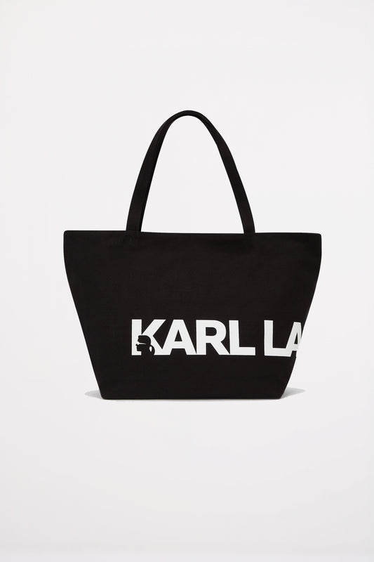 KARL LAGERFELD K ESSENTIAL BIG LOGO en color BLKWHT  (1)