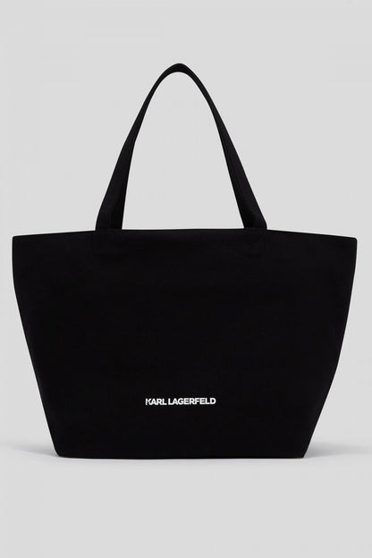 KARL LAGERFELD IKON KC SHOPPER en color BLKWHT  (2)