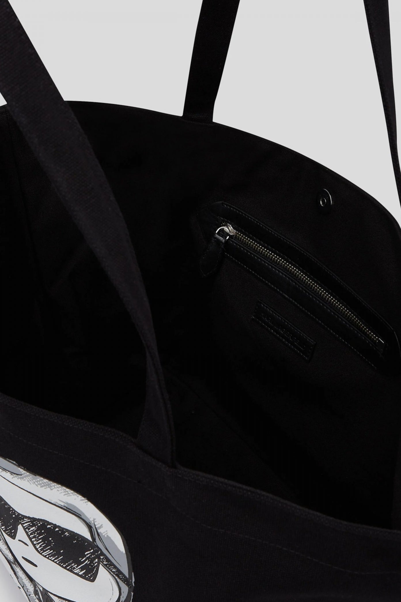 KARL LAGERFELD IKON KC SHOPPER en color BLKWHT  (3)