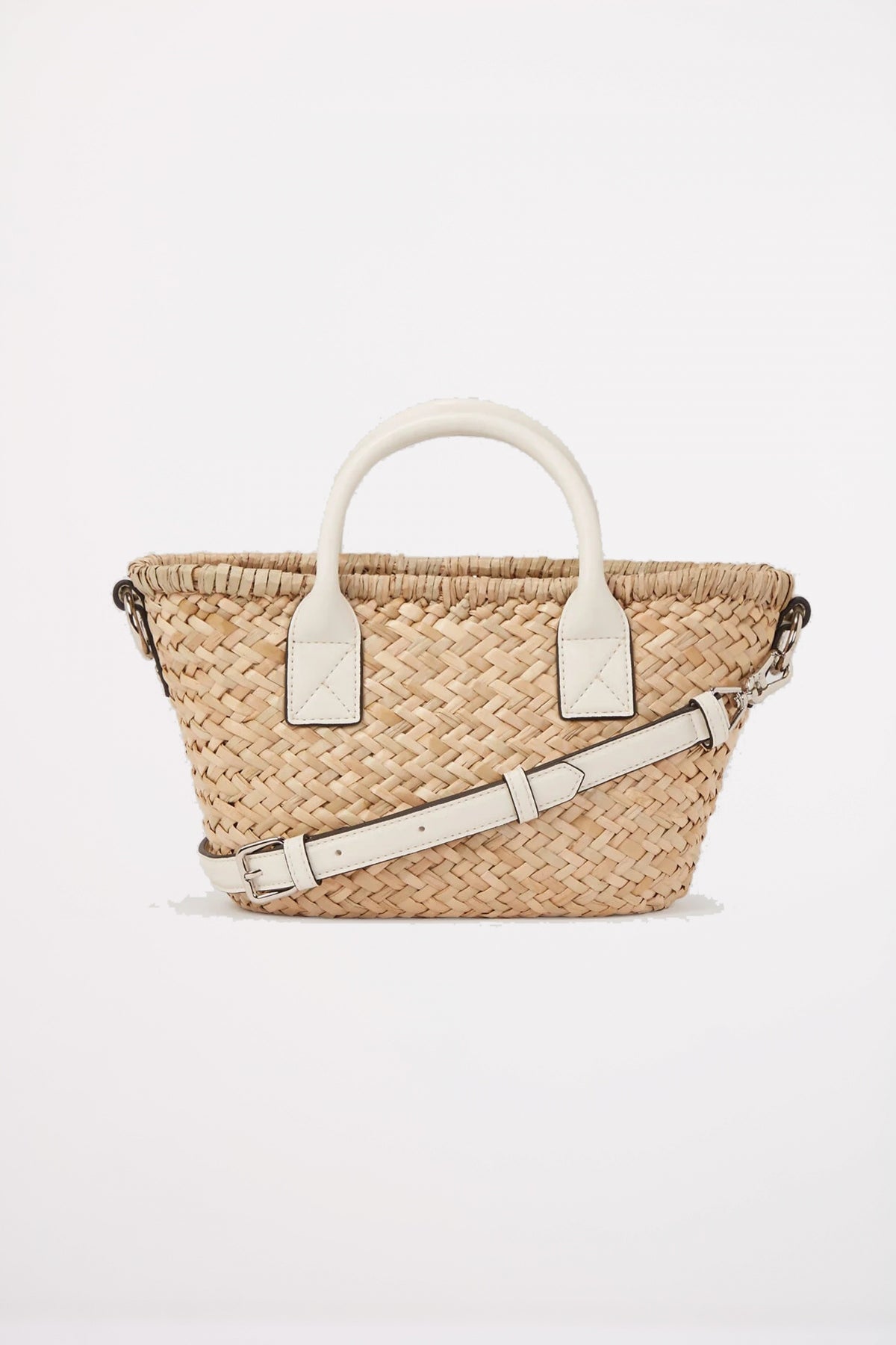 KARL LAGERFELD SIGNATURE RAFFIA SM  en color NTRL  (2)