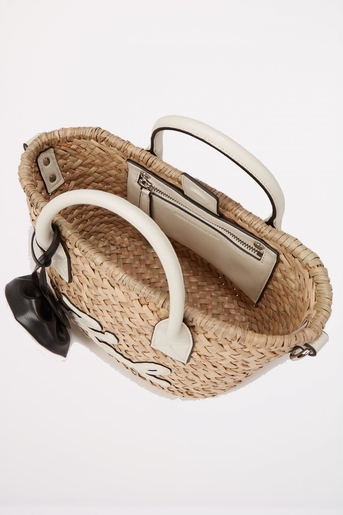 KARL LAGERFELD SIGNATURE RAFFIA SM  en color NTRL  (3)