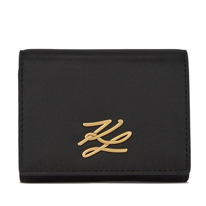 KARL LAGERFELD K AUTOGRAPH TRIFOLD  en color BLKGLD  (2)