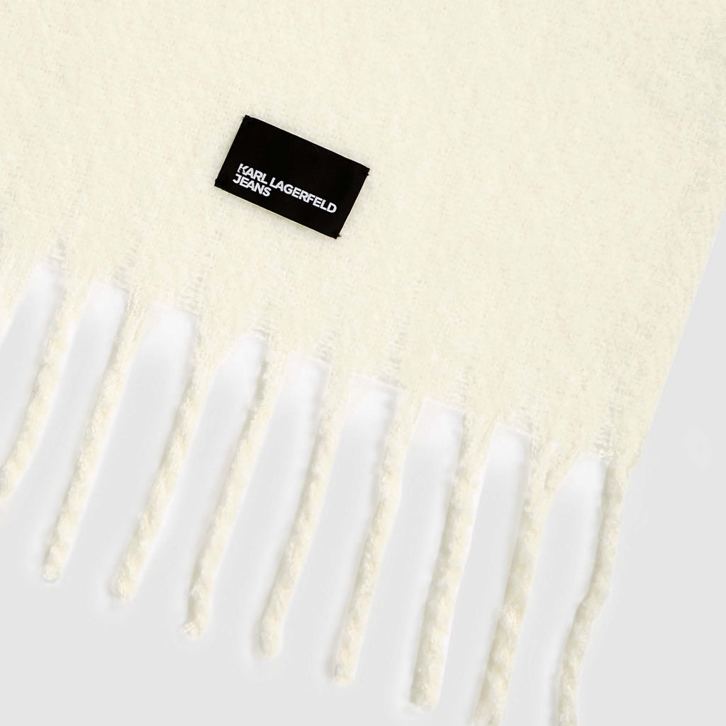 KARL LAGERFELD  KLJ CHUNKY FURRY SC en color OFF WHITE  (4)