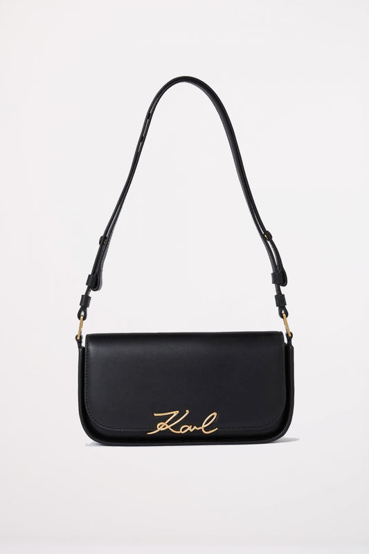 KARL LAGERFELD K SIGNATURE CROSSBOD en color BLKGLD  (1)