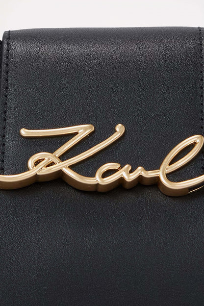 KARL LAGERFELD K SIGNATURE HOBO en color BLACK  (3)