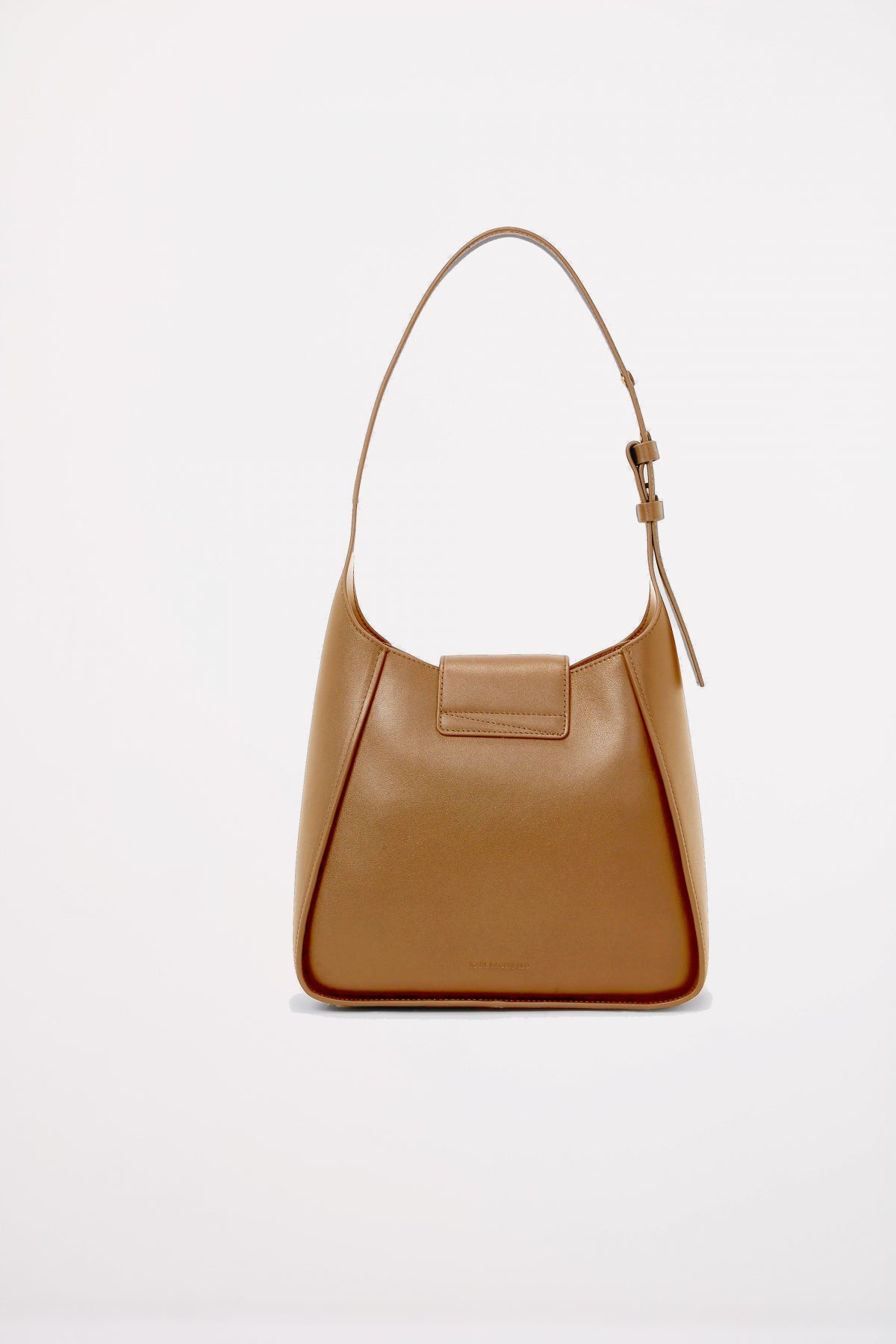 KARL LAGERFELD K SIGNATURE HOBO en color CARAMEL  (2)