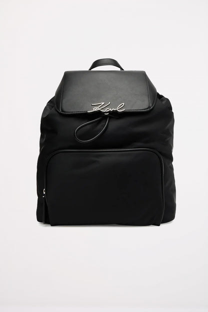 KARL LAGERFELD SIGNATURE NYLON MD B en color BLKNKL  (1)