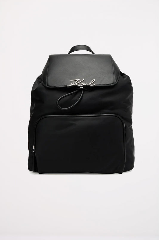 KARL LAGERFELD SIGNATURE NYLON MD B en color BLKNKL  (1)