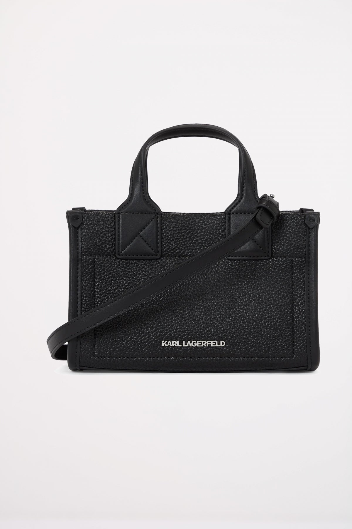 KARL LAGERFELD  K SKUARE SM TOTE GR en color BLKNKL  (2)