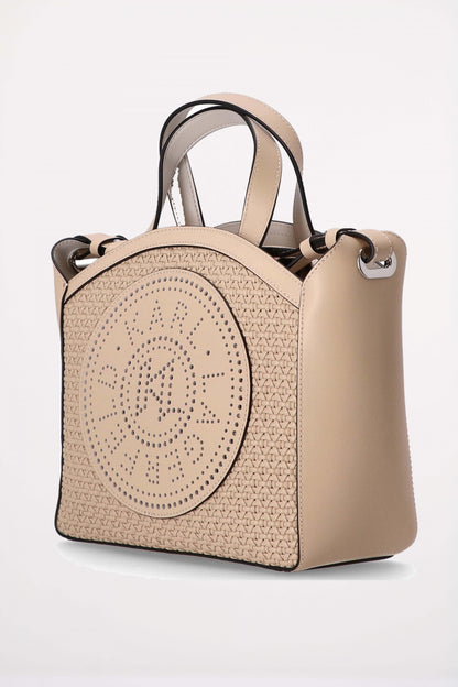 KARL LAGERFELD K CIRCLE SM TOTE WOV en color TRHBGE  (2)