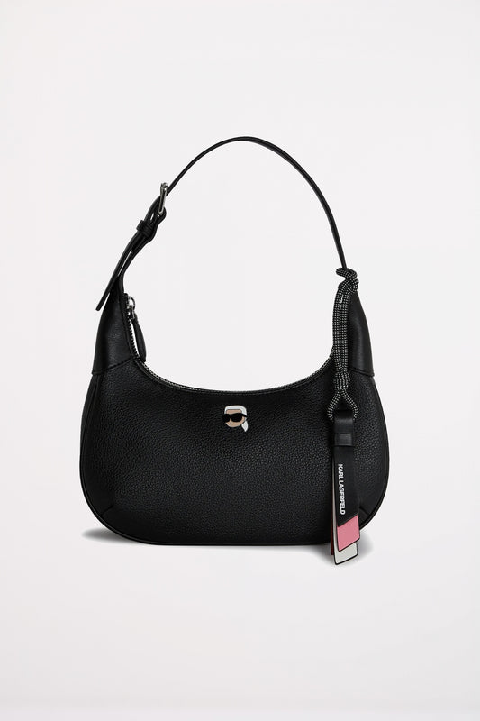 KARL LAGERFELD IKON GRAINY ROUND SH en color BLACK  (1)
