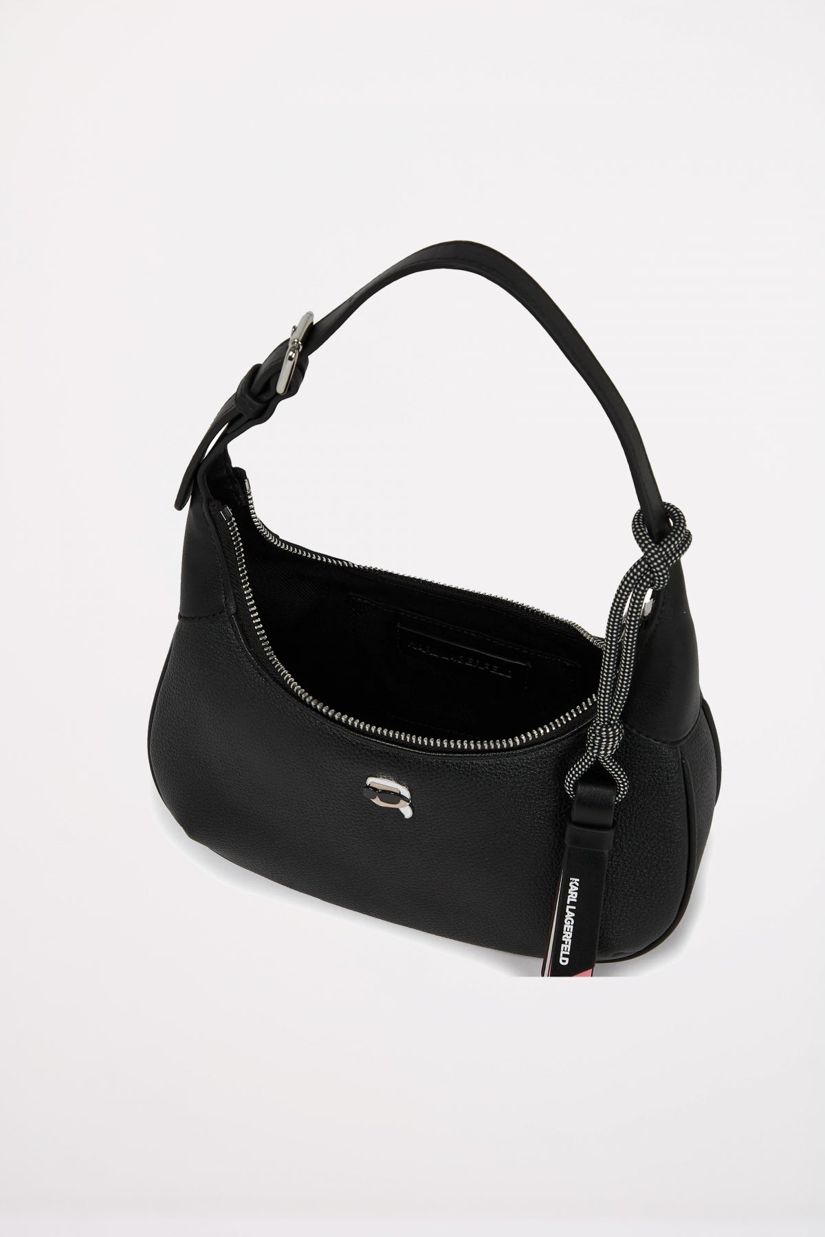KARL LAGERFELD IKON GRAINY ROUND SH en color BLACK  (3)