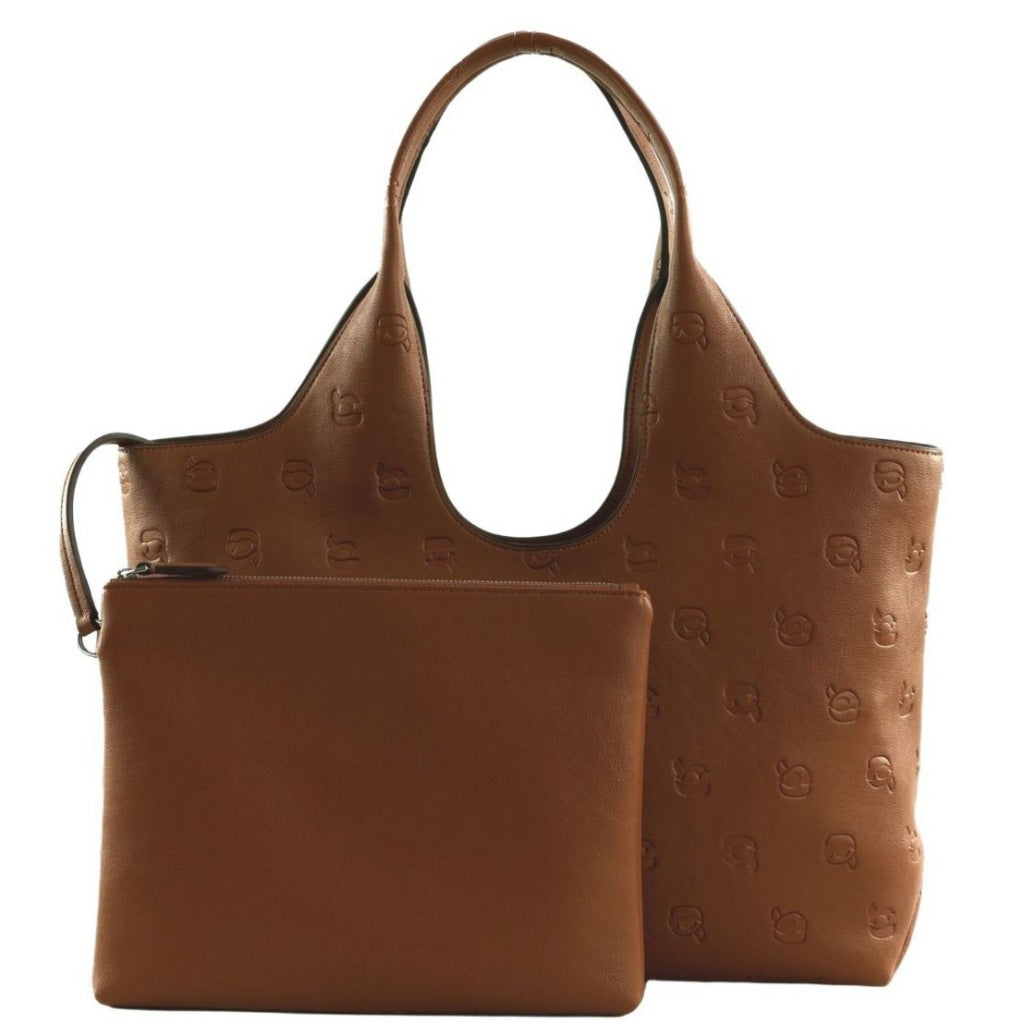 KARL LAGERFELD IKON MONOGRAM SOFT M en color DRKTAN  (3)