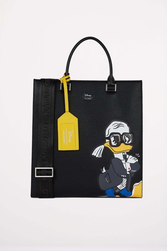 KARL LAGERFELD KL X DISNEY TOTE en color BLACK  (1)
