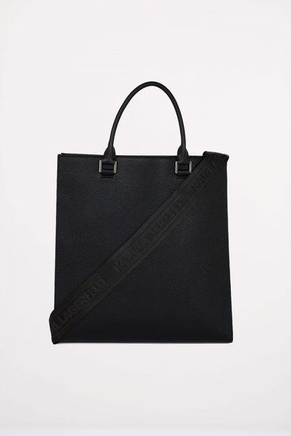 KARL LAGERFELD KL X DISNEY TOTE en color BLACK  (2)