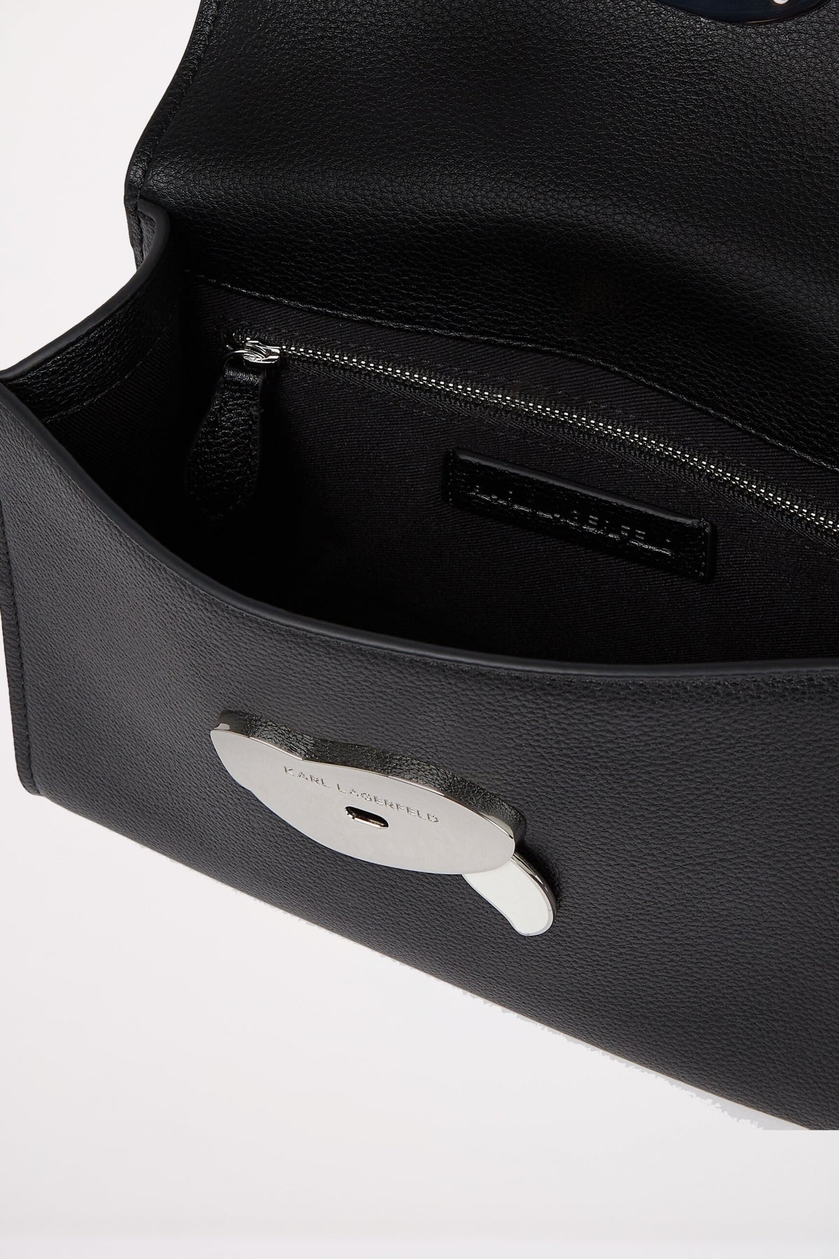 KARL LAGERFELD IKON GRAINY NS CROSS en color BLACK  (3)