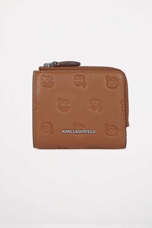 KARL LAGERFELD IKON MONOGRAM SM BIF en color DRKTAN  (1)