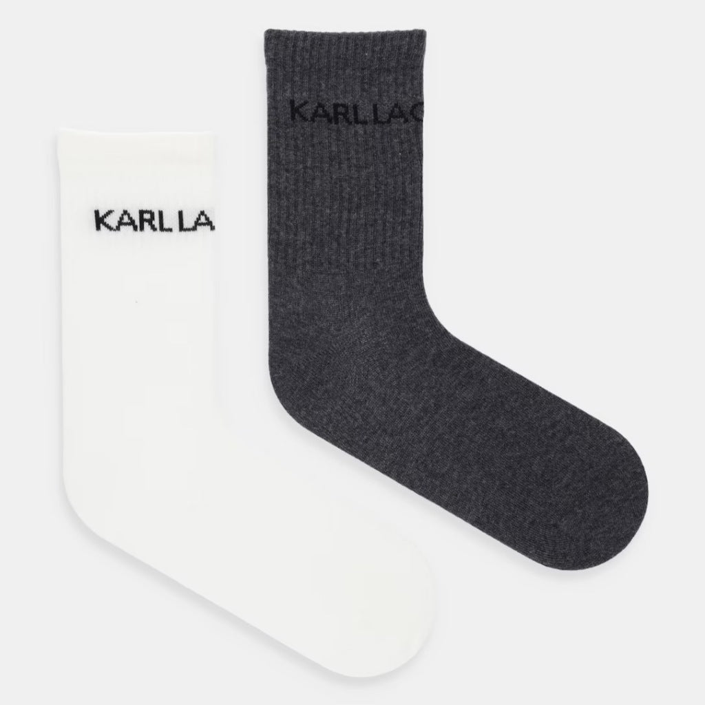 KARL LAGERFELD ESSENTIAL SOCKS  PA en color GRYSTN  (3)