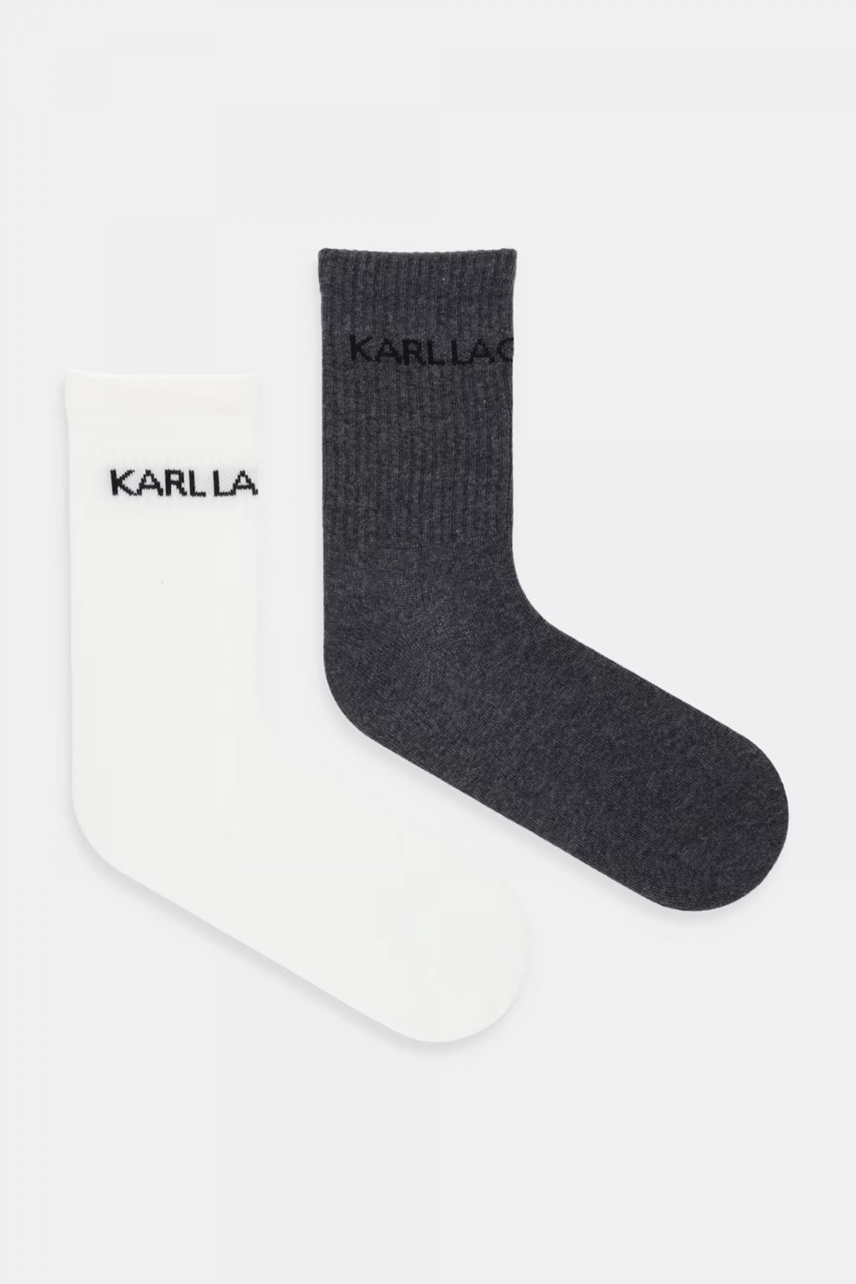 KARL LAGERFELD ESSENTIAL SOCKS  PA en color GRYSTN  (1)