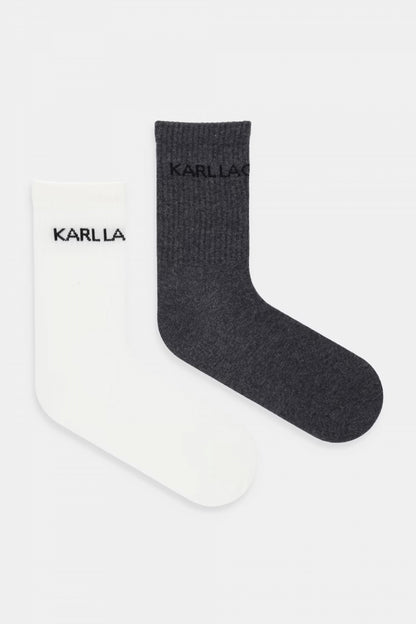 KARL LAGERFELD ESSENTIAL SOCKS  PA en color GRYSTN  (1)