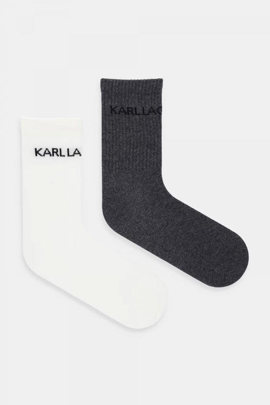 KARL LAGERFELD ESSENTIAL SOCKS  PA en color GRYSTN  (1)