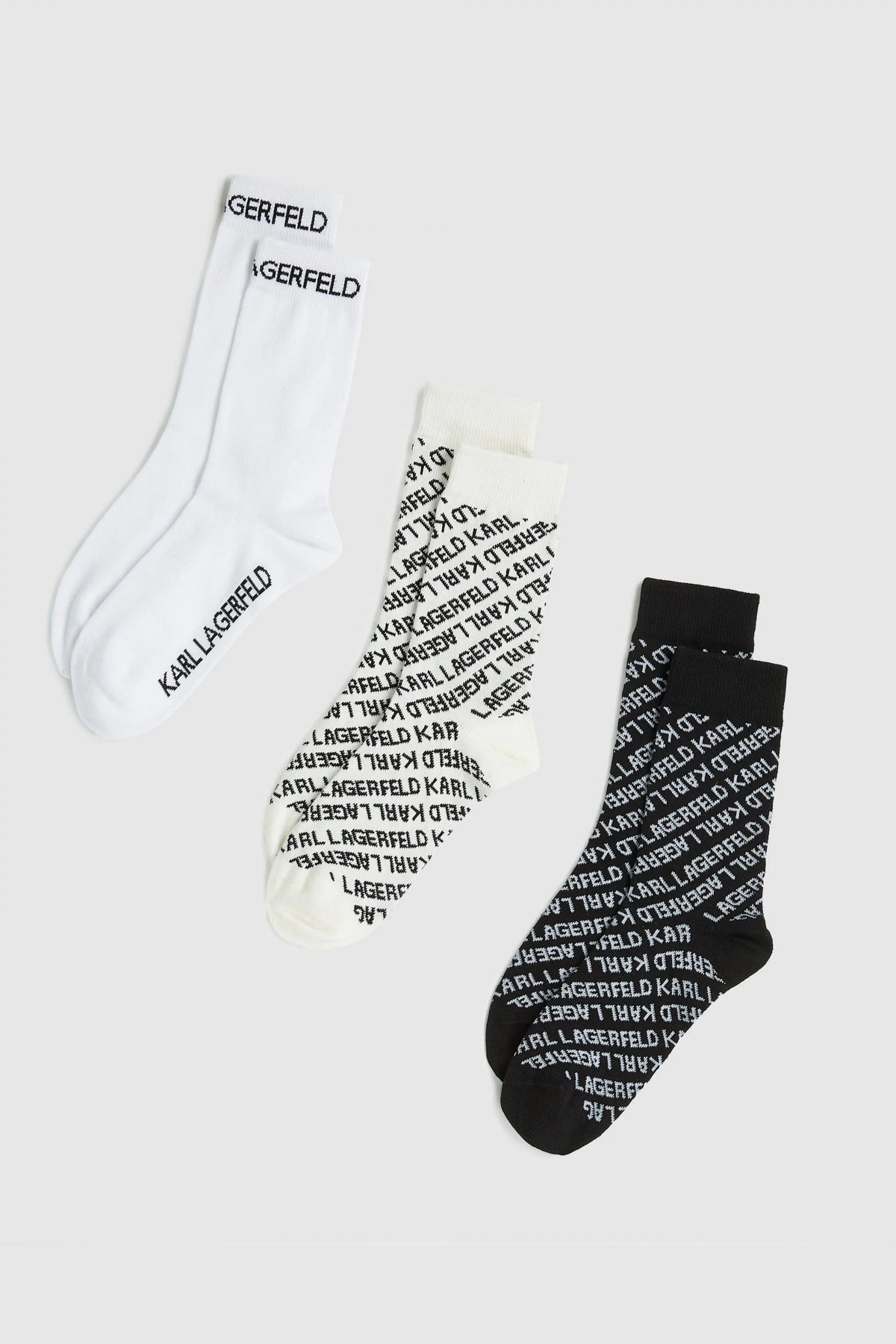 KARL LAGERFELD MONOGRAM SOCK P en color MONGRM  (1)