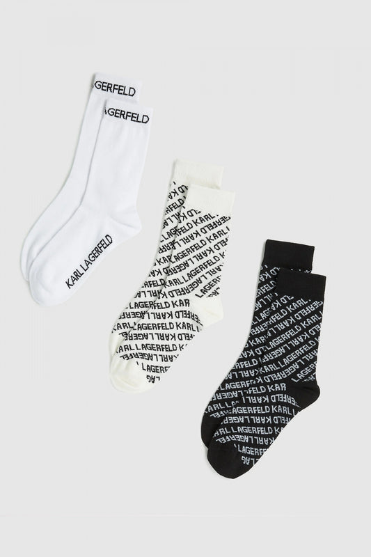 KARL LAGERFELD MONOGRAM SOCK P en color MONGRM  (1)