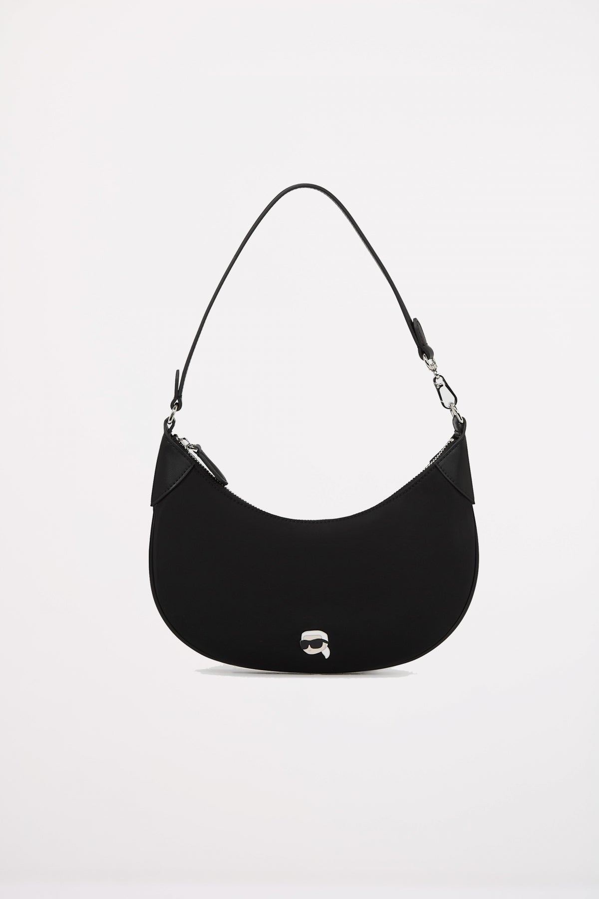 KARL LAGERFELD IKON NYLON HALFMOON  en color BLACK  (1)
