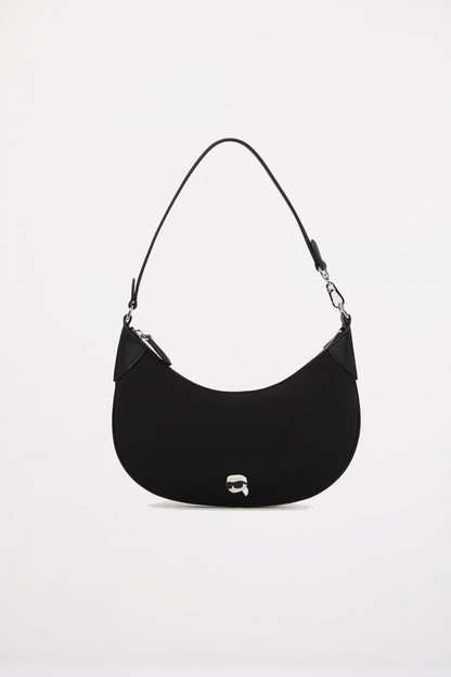 KARL LAGERFELD IKON NYLON HALFMOON  en color BLACK  (1)