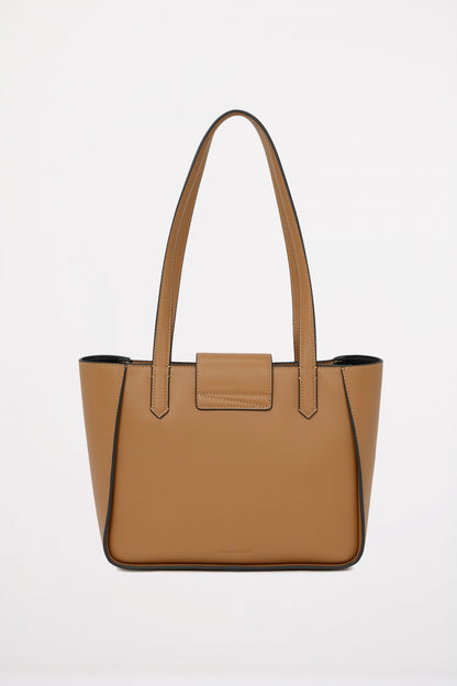 KARL LAGERFELD  K SIGNATURE SM TOTE en color CARAMEL  (2)