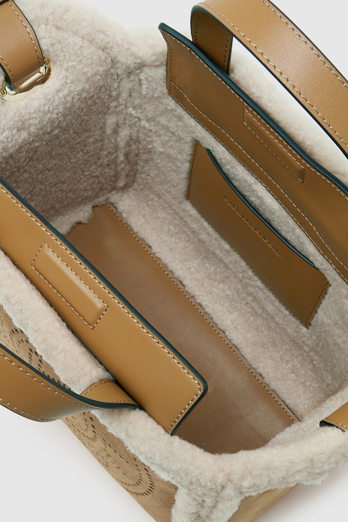 KARL LAGERFELD K CIRCLE SM TOTE SHE en color CARAMEL  (3)