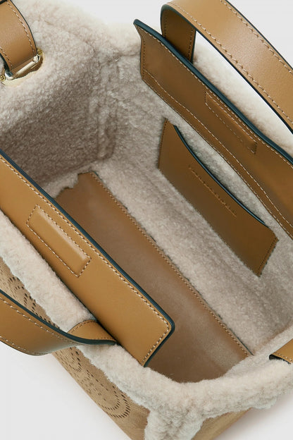KARL LAGERFELD K CIRCLE SM TOTE SHE en color CARAMEL  (3)