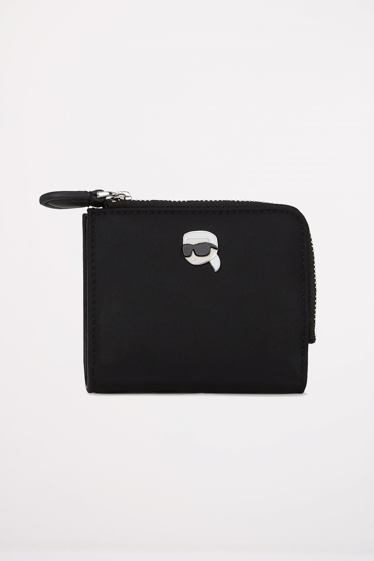 KARL LAGERFELD  IKON NYLON PIN SM Z en color BLACK  (1)