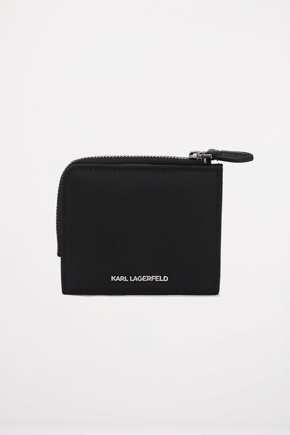 KARL LAGERFELD  IKON NYLON PIN SM Z en color BLACK  (2)