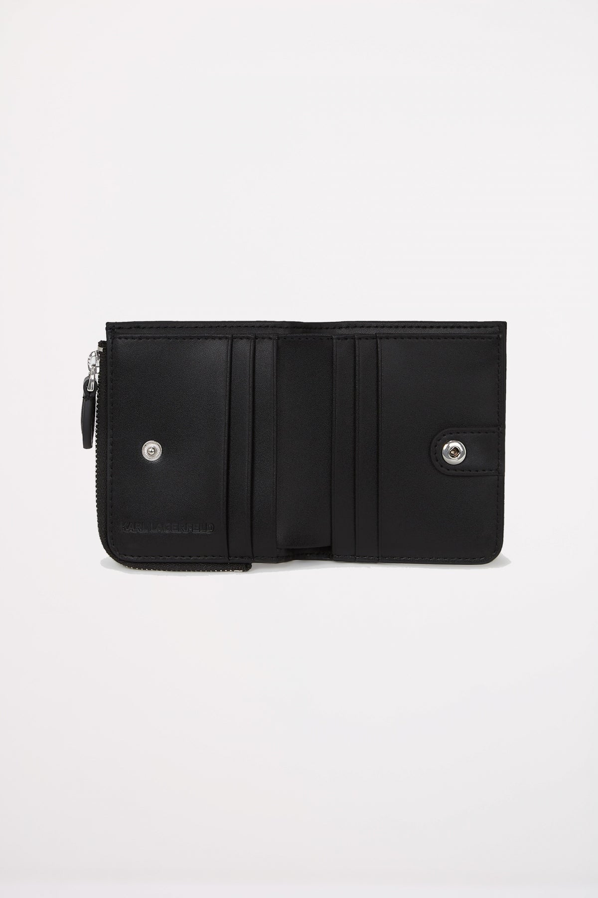 KARL LAGERFELD  IKON NYLON PIN SM Z en color BLACK  (3)
