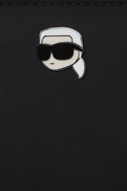 KARL LAGERFELD  IKON NYLON PIN SM Z en color BLACK  (4)