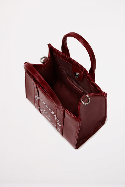 KARL LAGERFELD K RSG MINI SQUARE TO en color BRGNDY  (3)