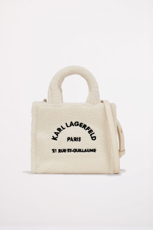 KARL LAGERFELD K RSG MINI SQUARE TO en color OFF WHITE  (1)