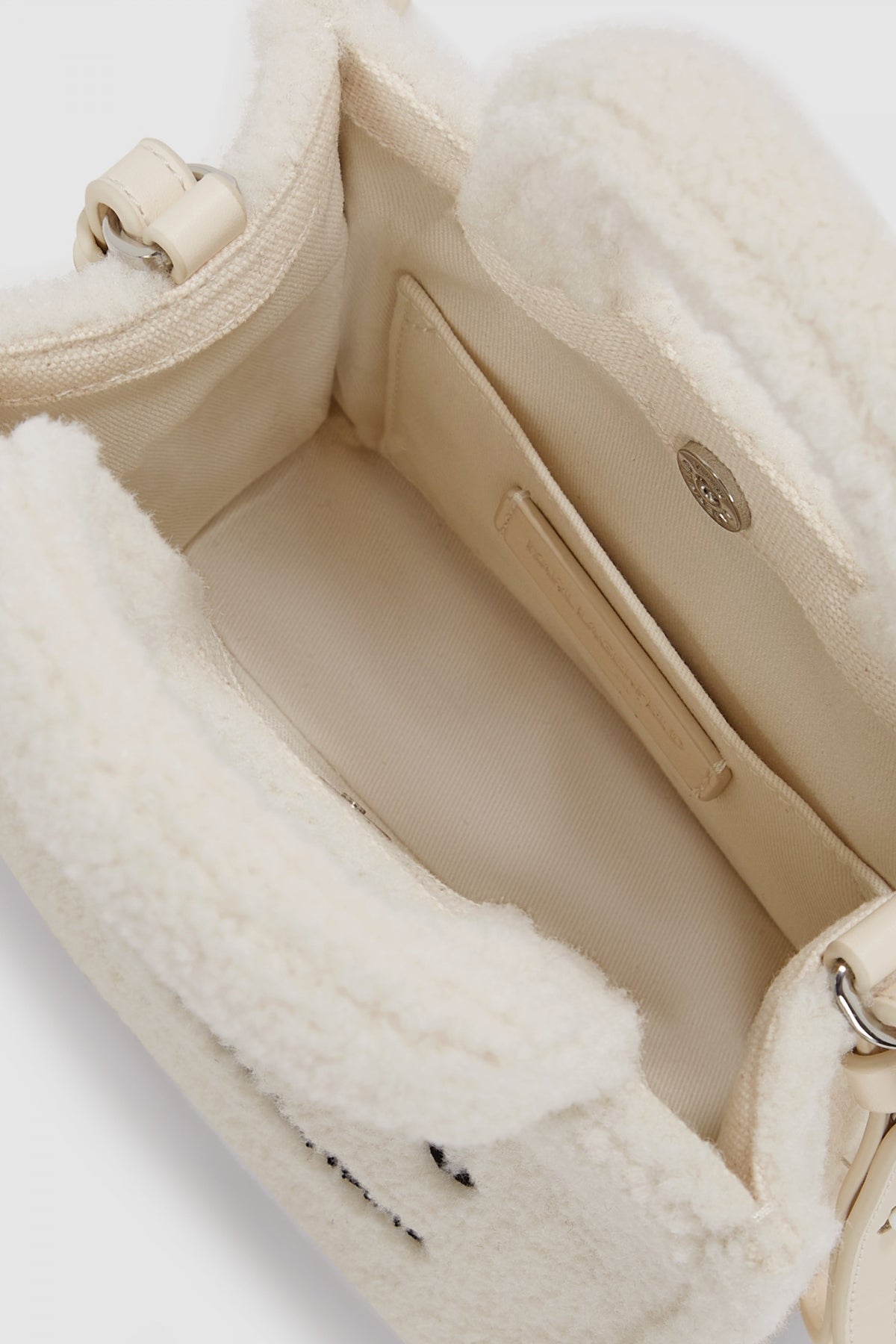 KARL LAGERFELD K RSG MINI SQUARE TO en color OFF WHITE  (3)