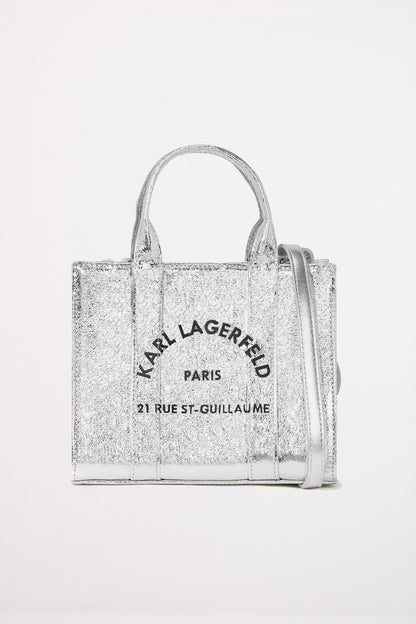 KARL LAGERFELD K RSG MINI SQ WRINKL en color SILVER  (1)