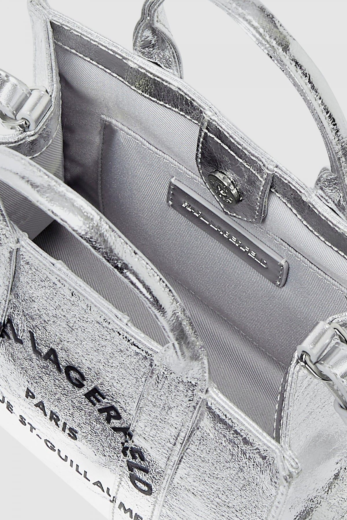 KARL LAGERFELD K RSG MINI SQ WRINKL en color SILVER  (3)